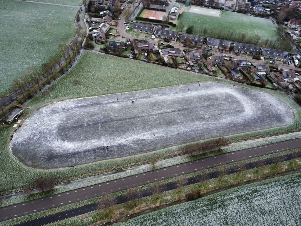 ijsbaan foto Jeroen van Dijk